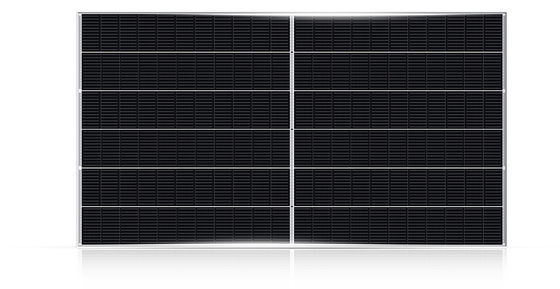 2x66 Komórka 645-665w PERC Moduł dwustronny Mono Perc Płyty półcięte