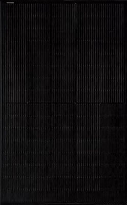 405-425w 2x40 komórek całkowicie czarny moduł słoneczny dwustronny 182mm 16BB półkomórkowy moduł słoneczny