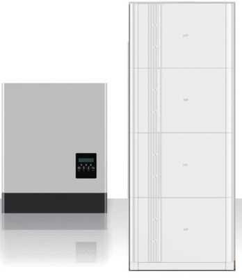 UE OEM Zintegrowany system magazynowania energii w domu z wyświetlaczem LED z baterią Lifepo4 i zintegrowanym inwerterem wielofunkcyjnym