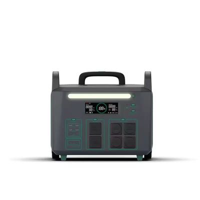 ATZ 3600W Przenośna Elektrownia UE Wielokrotne wyjścia prądu przemiennego i prądu stałego 230VAC Projektowanie rękojeści dwukołowej