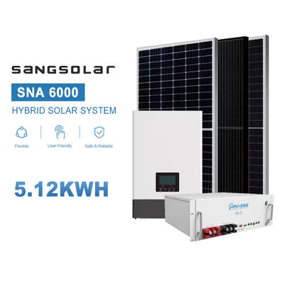 6KW 12KW 18KW Przechowywanie 10KW Kompletny system baterii słonecznych dla domu