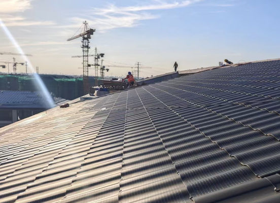 Wymiary zewnętrzne 723*500*41mm 40W BIPV panel słoneczny z przednim szkłem 5mm szkło z tyłu