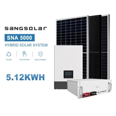 Sangsolar 5kw Off Grid Hybrid Solar Energy System All In One Storage Single Phase dla 5kw systemu energii słonecznej