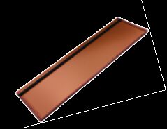 Długa Czarna Monokrystaliczna Dachówka Solarna - Panel o mocy 105W i wysokiej wydajności 188W/m²