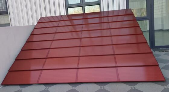 Długa Czarna Monokrystaliczna Dachówka Solarna - Panel o mocy 105W i wysokiej wydajności 188W/m²